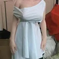 Weißes Kleid